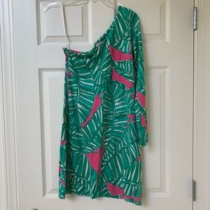 Lilly Pulitzer palm print dress
